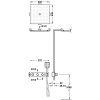 Tres B-SYSTEM Zestaw baterii termostatycznej podtynkowej 3-drożnej B-system prysznicowej-30725306OPM